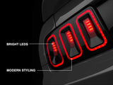 Raxiom 05-09 Ford Mustang Gen5 Tail Lights- Black Housing (Smoked Lens) - 49169