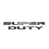 Putco 17-19 Ford SUPERDUTY Letters (Stamped/Black Platinum) Tailgate/Rear - 55552BPFD