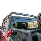 DV8 Offroad 07-18 Jeep Wrangler JK 4 DR / JL 2 DR & JT / 18+ Gladiator Roof Rack - RRJL-02