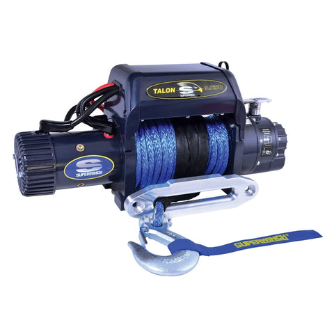 Superwinch 9500 LBS Integrated 12V DC 3/8in x 80ft Synthetic Rope Talon 9.5iSR Winch - 1695211