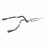 Magnaflow 09-15 Dodge Ram 1500 V8 Dual Spilt Rear Exit Black Stainless C/B Perf Exhaust - 15363