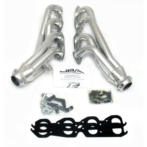 JBA 96-00 GM Truck 7.4L Voretc w/o A.I.R. 1-3/4in Primary Silver Ctd Cat4Ward Header - 1822SJS