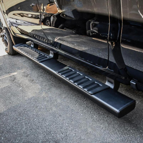 Westin 19-22 Chevrolet Silverado 1500 DC (Excl. 2019 LD/Limited) R7 Nerf Step Bars - Black - 28-71265