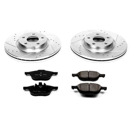 Power Stop 13-17 Ford C-Max Front Z23 Evolution Sport Brake Kit - K4575