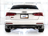 AWE Tuning 19-23 Audi C8 S6/S7 2.9T V6 AWD Touring Edition Exhaust - Chrome Silver Tips - 3015-42103