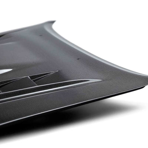 Seibon 12-15 Toyota Tacoma TS-Style Carbon Fiber Hood - HD12TYTA-TS