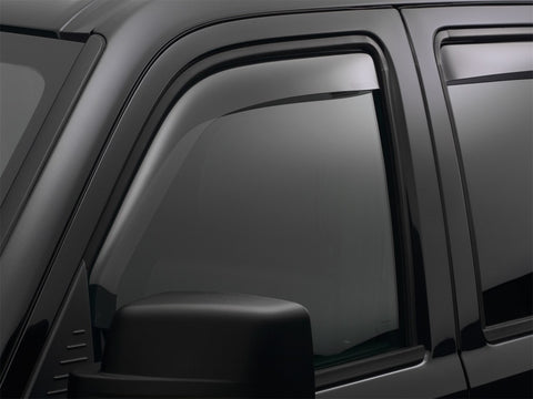WeatherTech 09+ Nissan Murano Front Side Window Deflectors - Light Smoke - 70512