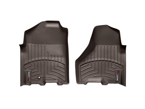 WeatherTech 09-13 Dodge Ram Front FloorLiner - Cocoa (Fits Crew Cab Only) - 472161