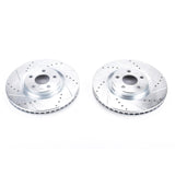 Power Stop 15-19 Ford Edge Front Evolution Drilled & Slotted Rotors - Pair - AR85182XPR