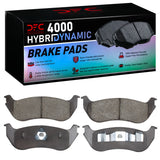 DFC 02-05 Mercury Mountaineer Rear 4000 Hybridynamic Brake Pads - 4000-0881-00
