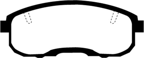 EBC 95-99 Infiniti I30 3.0 Greenstuff Front Brake Pads - DP21752