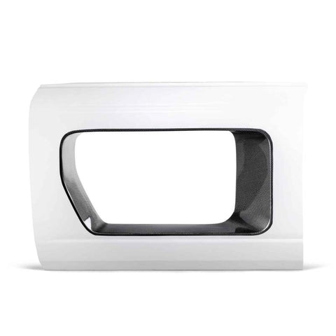 Anderson Composites 21-22 Ford Bronco 4DR Fiberglass Front Doors (Pair) w/ CF Inserts - Off Road - AC-DD21FDBR4D-HA-F-PC