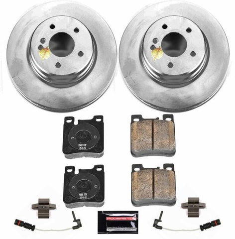 Power Stop 2000 Mercedes-Benz E430 Rear Z23 Evolution Sport Coated Brake Kit - CRK5053