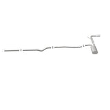 MagnaFlow Cat Back, SS, 2.5in, Street, Single Straight Pass. Polished 4in Tip, 2015 Ford Fusion 2.5L - 19096