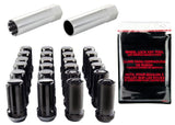McGard SplineDrive Tuner 6 Lug Install Kit w/Locks & Tool (Cone) M14X1.5 / 22mm Hex - Blk - 65630BK