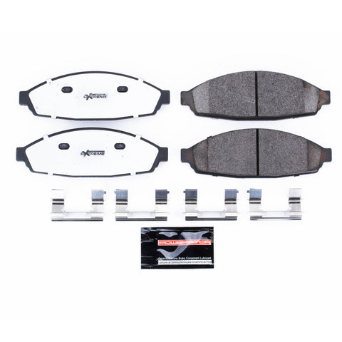 Power Stop 03-11 Ford Crown Victoria Front Z26 Extreme Street Brake Pads w/Hardware - Z26-931