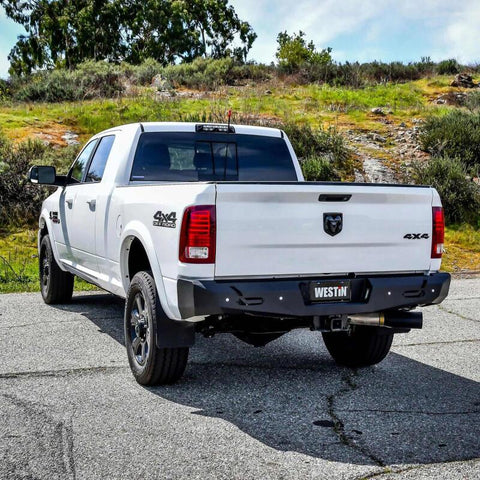 Westin 09-18 Ram 1500 Pro-Series Rear Bumper - Textured Black - 58-421025