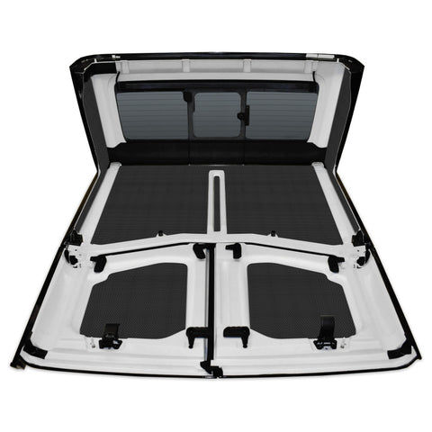 DEI 20-22 Jeep Gladiator JT 4-Door Boom Mat Complete Headliner Kit - 7 Piece - Black - 50183