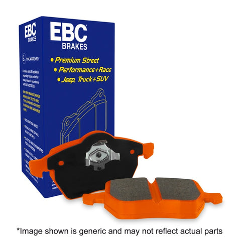 EBC 2016+ Nissan Titan 5.6L Orangestuff Rear Brake Pads - ED93089