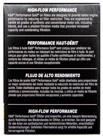 K&N Performance Oil Filter for 07-15 Mini Cooper L4-1.6L - HP-7024