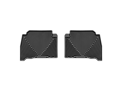 WeatherTech 08-13 Lexus LX570 Rear Rubber Mats - Black - W127