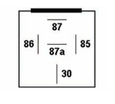 Hella Relay Mini Iso 5 Pole 24V Spdt Bkt - 933332061