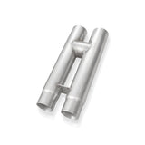 Stainless Works 2020 Ford GT500 Legend Catback H-Pipe Exhaust Factory Connect - Black Tips - GT500CBHFCLB