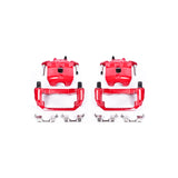 Power Stop 03-07 Nissan Maxima Front Red Calipers w/Brackets - Pair - S2806