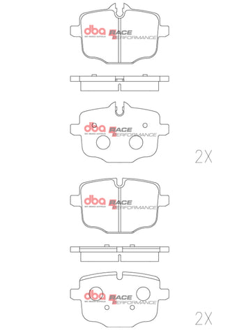 DBA 2020+ BMW M3/M4 Competition (G80/G82) Rear RP Performance Brake Pads - DB15109RP