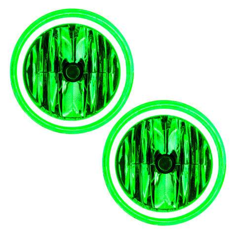 Oracle 06-14 Ford F-150 LED Fog Light Halo Kit - Green - 1127-004