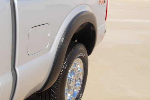 Lund 11-16 Ford F-250 SX-Sport Style Rear Textured Elite Series Fender Flares - Black (2 Pc.) - SX314TB