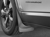 WeatherTech 2014+ Jeep Cherokee No Drill Mudflaps - Black (will not fit Tailhawk or Overland models) - 110064