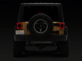Raxiom 07-18 Jeep Wrangler JK Axial Series LED Tail Lights- Blk Housing (Smoked Lens) - J183262