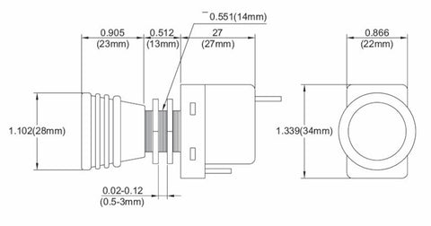 Hella Switch Pull Spst 3 Lens - 004778001