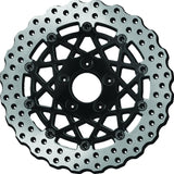 Performance Machine 11.8in X .20 Speedstar Front - Black Ano - 0133-1809S-B