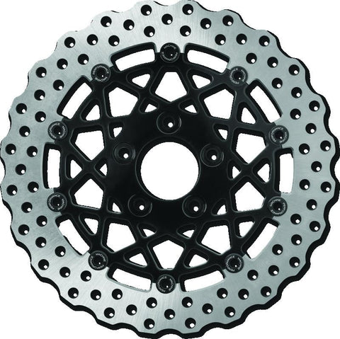Performance Machine 11.5 Speedstar Front - Black Ano - 0133-1538S-B