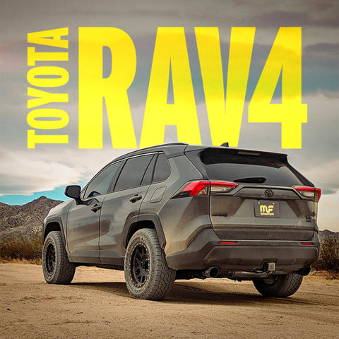 Magnaflow 19-21 Toyota RAV4 Street Series Cat-Back Performance Exhaust System- Dual Rear Exit- Black - 19500