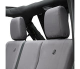 Bestop 13-18 Jeep Wrangler JK 4-Door Rear Seat Covers (Charcoal) - 29284-09