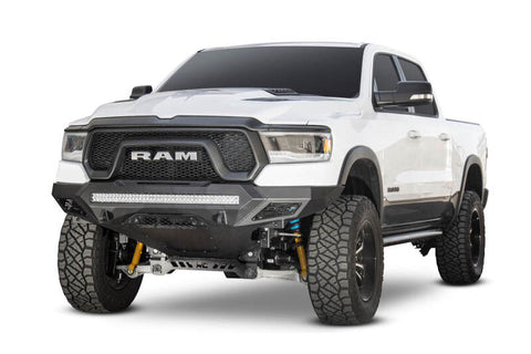 Addictive Desert Designs 2019 Ram Rebel 1500 Stealth Fighter Fr Bumper w/Parking Sensor Cutouts - F611402770103