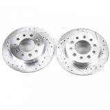 Power Stop 03-08 Hyundai Tiburon Rear Evolution Drilled & Slotted Rotors - Pair - JBR1137XPR