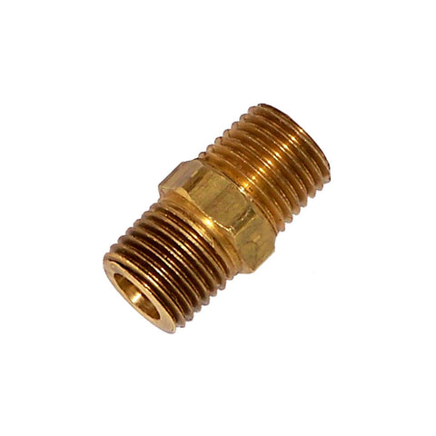 Kleinn Hex Male Nipple Adapter - 1/4In M NPT to 1/4In M NPT - 51414N