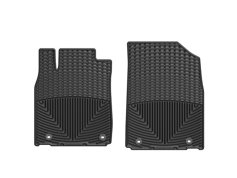 WeatherTech 13+ Lexus ES Front Rubber Mats - Black - W289