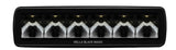 Hella Universal Black Magic 6 L.E.D. Mini Light Bar - Spot Beam - 358176211