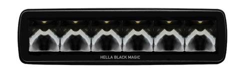 Hella Universal Black Magic 6 L.E.D. Mini Light Bar - Spot Beam - 358176211