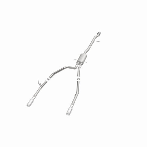 Magnaflow 14 Chevy Silverado V8 5.3L CC/EC Cab Dual Split Rear Exit Stainless Cat Back Perf Exhaust - 15268