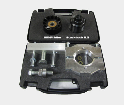 VMP Performance Pulley Tool w/ 2.5in S/C Pulley & 90mm Idler - VMP-SUP064