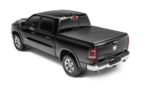 Lund 02-17 Dodge Ram 1500 (6.5ft. Bed Excl. Beds w/Rambox) Genesis Tri-Fold Tonneau Cover - Black - 95064