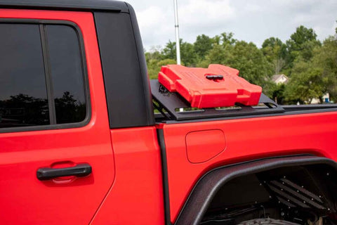 Fishbone Offroad 2020+ Jeep Gladiator Bed Storage Rack Steel Powdercoat - FB21233