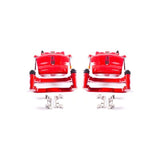Power Stop 08-16 Buick Enclave Front Red Calipers w/Brackets - Pair - S5004