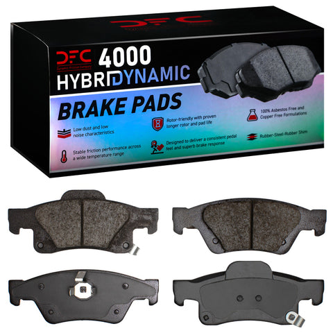 DFC 11-26 Jeep Grand Cherokee Wk Rear 4000 Hybridynamic Brake Pads - 4000-1498-00